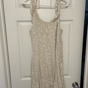 Abercrombie & Fitch Cream Floral Top
